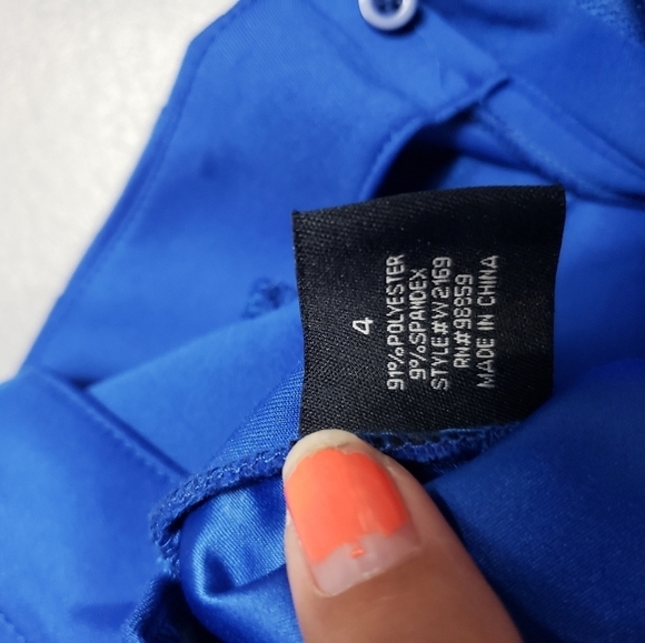 W118 by Walter Baker dark blue shorts size 4 - Picture 9 of 14